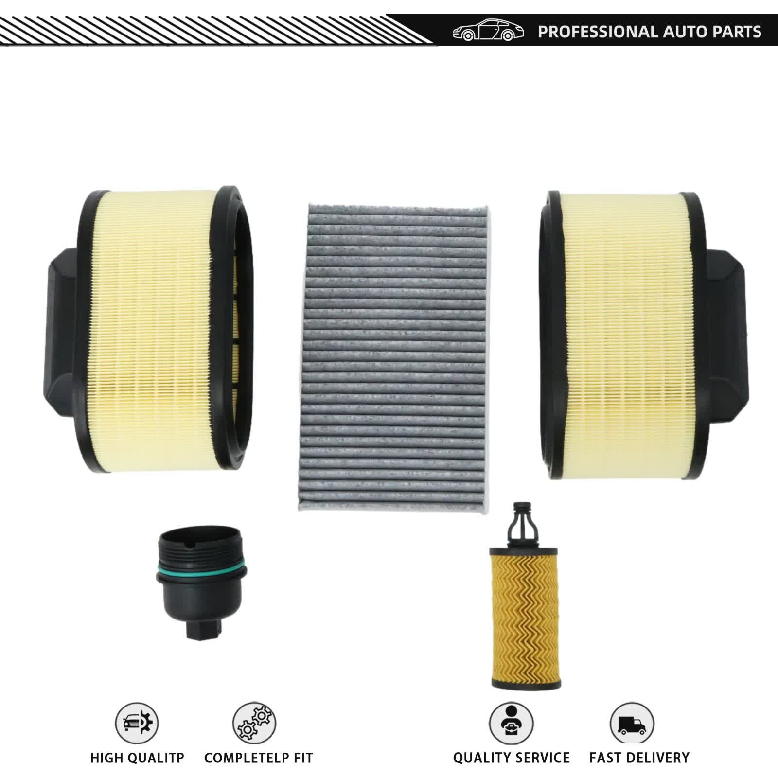 NEW For Maserati Quattroporte GT Modena S Q4 Diesel GTS Engine Air Filter Kit