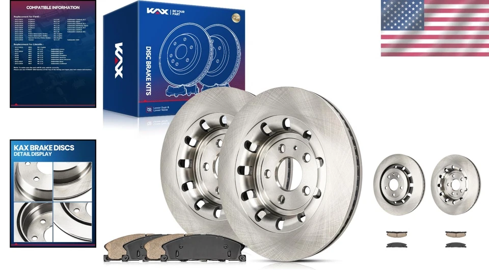 Complete Brake Kit for Ford Explorer, Flex and Police Interceptor - 2025 Model - Imagem 2 de 4