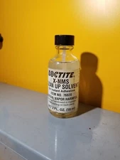 NOS Vintage Loctite X-NMS Clean Up Solvent For Instant Adhesives (2 Fl OZ/ 59ml)