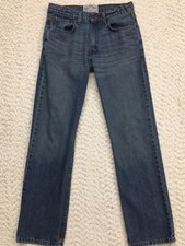 Levi Strauss Signature Boys Slim Straight Jeans  18 Reg  Adj Waist  EUC