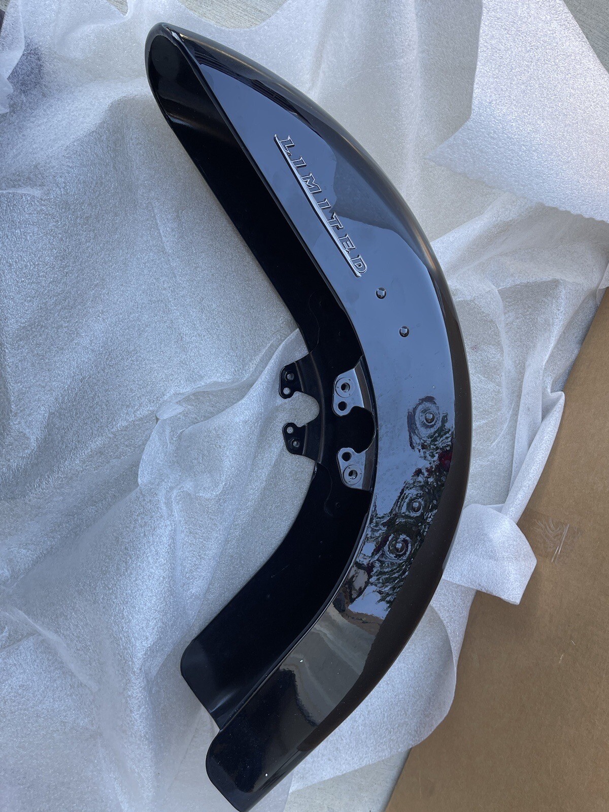 23 Wrap Vivid Black Front Fender Für Harley Electra Street Road