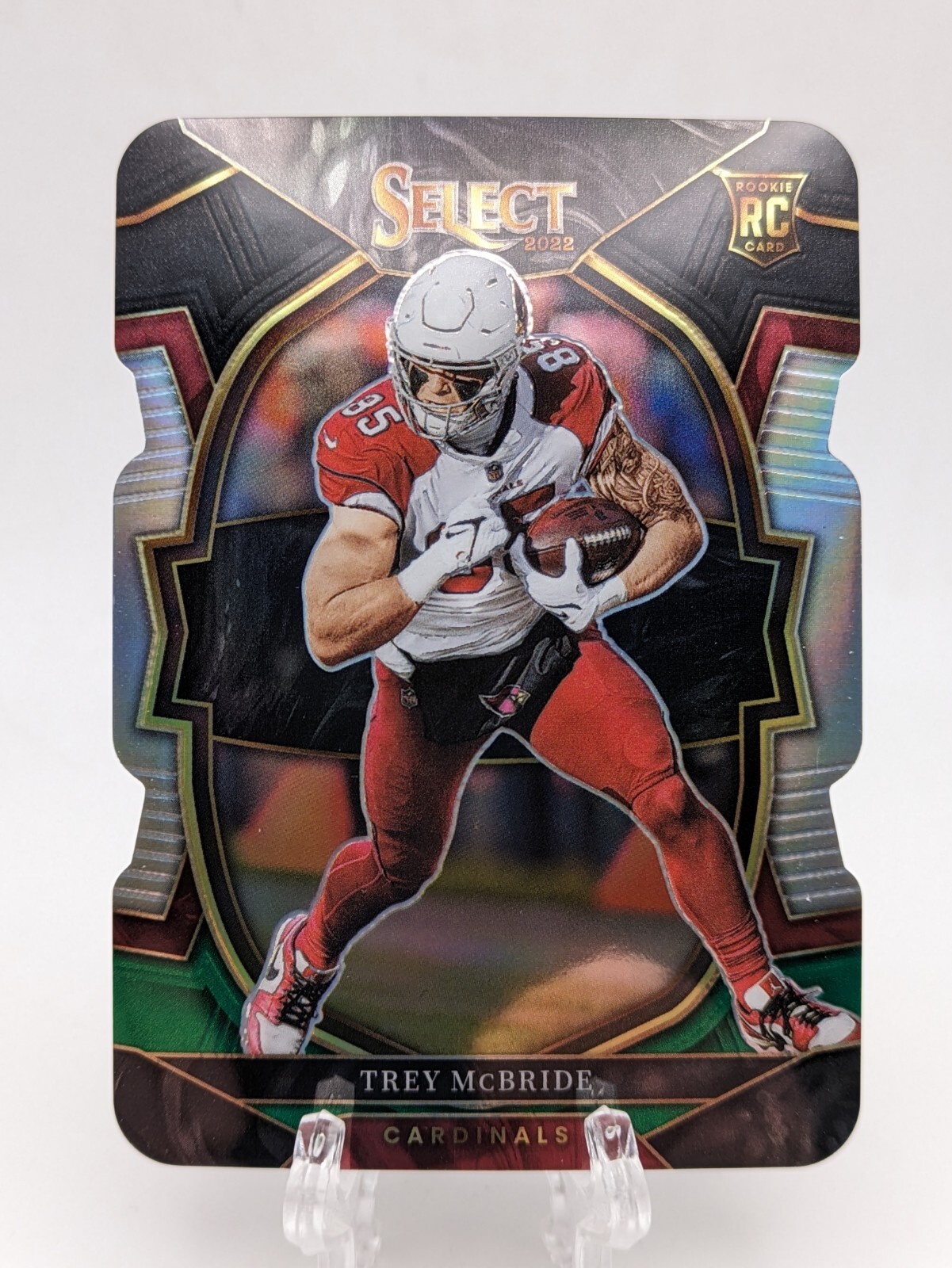 💥 2022 Select TREY McBRIDE Concourse GREEN & BLACK PRIZM Die-Cut RC Cardinals