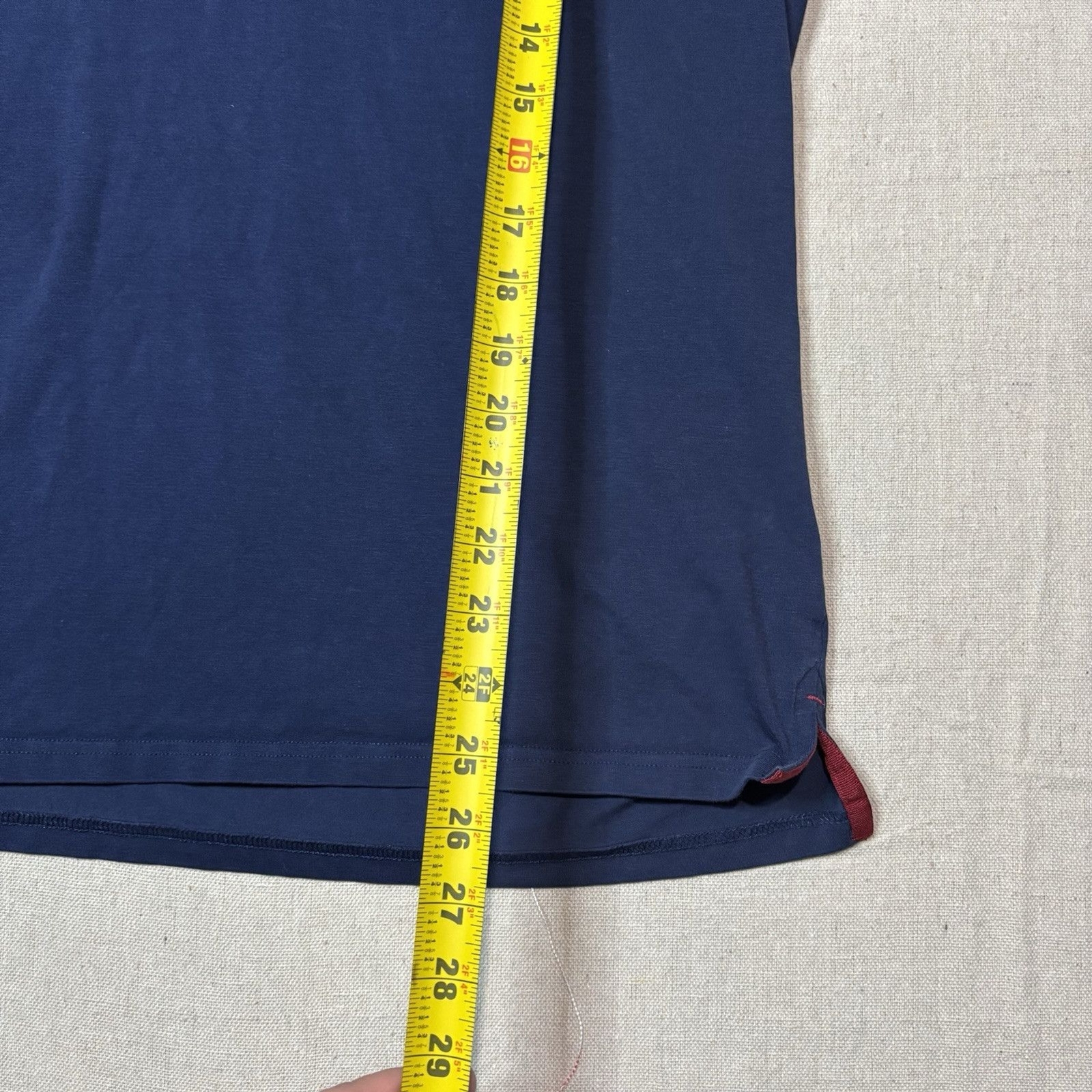 True Religion Mens Polo Shirt Short Sleeve Size Medium Color Blue Golf thumbnail 5