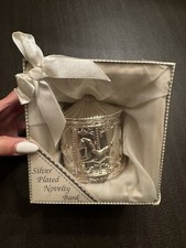 NIB Baby Essential Tarnish-Resistant Silver Plated Unisex BABY Novelty Bank