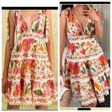 XL Farm Rio Garden Minidress