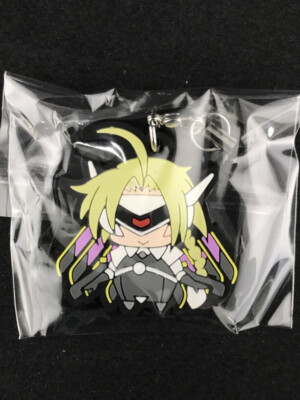BlazBlue Alter Memory Lambda-11 Λ-No.11 Trading Rubber Strap 2 Key Chain Ryushin