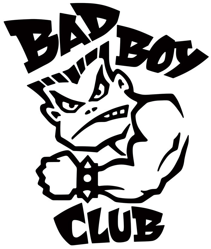 Bad Boy Club VINYL STICKER DECAL 90's CARS TRUCKS SURF CALIFORNIA BEACH