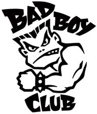 Bad Boy Club VINYL STICKER DECAL 90's CARS TRUCKS SURF CALIFORNIA BEACH