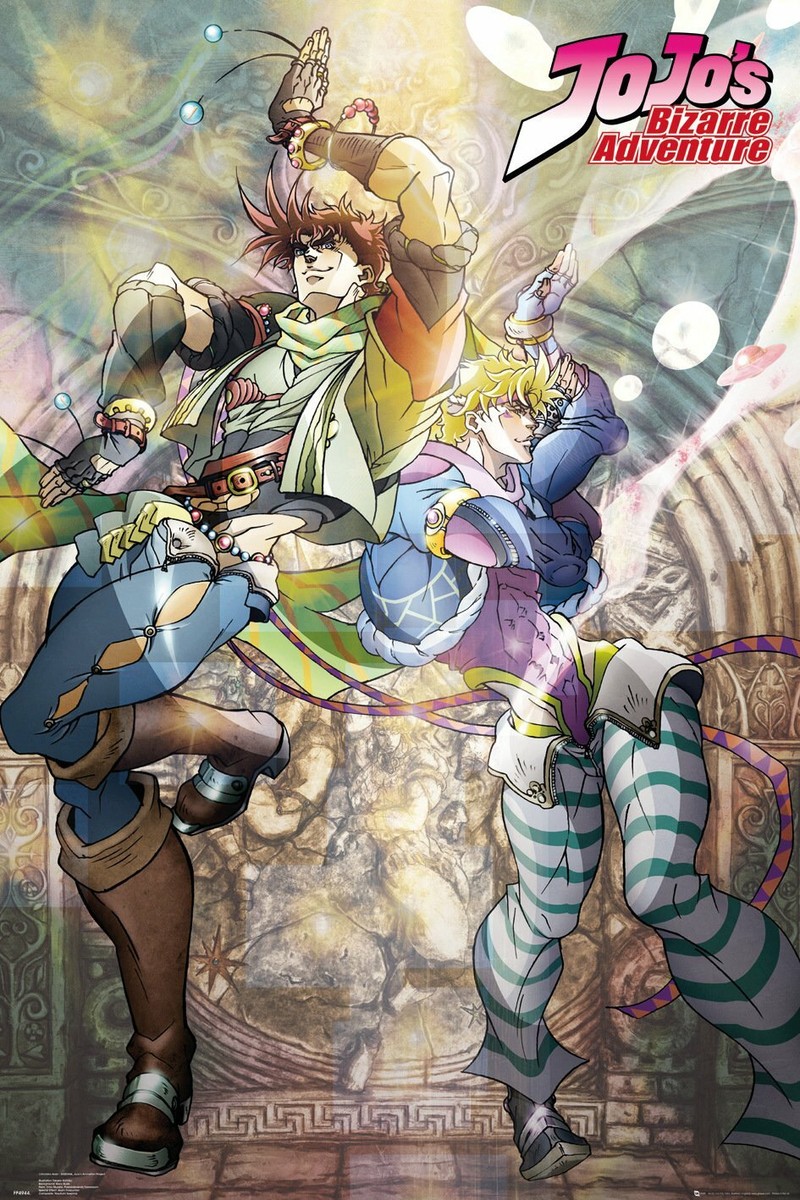 Jojo's Bizarre Adventure - Manga / Anime TV Show Poster (Joseph