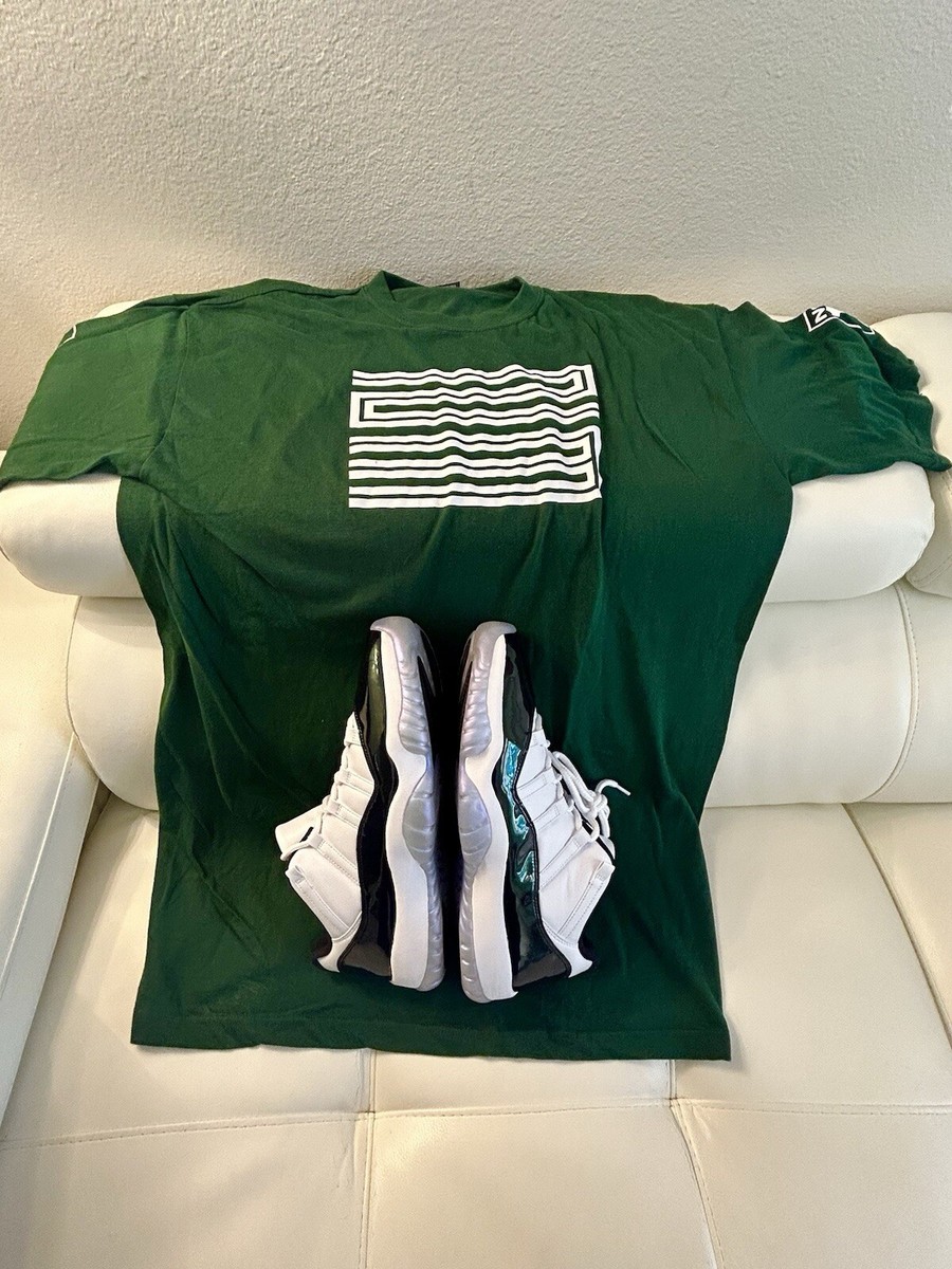 Size 13 - Air Jordan 11 Retro Low Emerald for sale online | eBay