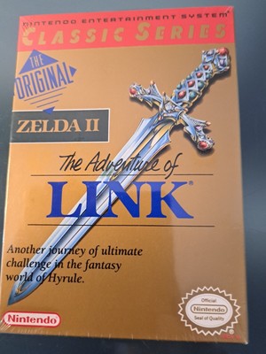 Nintendo NES Zelda 2 II Classic Series NEU in Seal The Adventure of Link