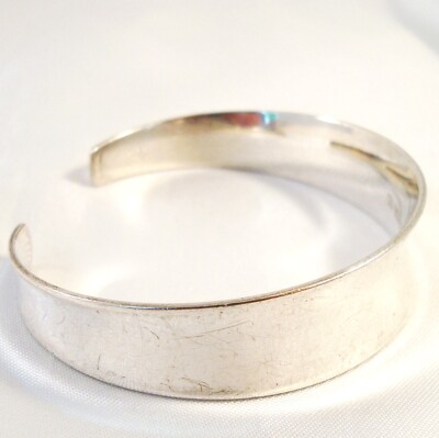Reizvoller Alton Armreif 925 Sterling Silber Armspange Modernist 1975 / AM 715