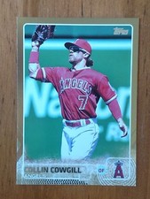 2015 Topps Gold #US385 Collin Cowgill Angels 934/2015