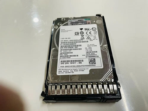 HPE 1.8TB 872481-B21 872738-001 SAS 10K 12Gb/s 2.5" SC ENT 512E DS FIRMWARE HDD - Bild 3 von 5