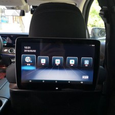 Android Car TV Headrest Monitor For Mercedes-Benz Rear Seat Entertainment System