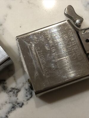War Zippo - RARE USED 1963-1964 ZIPPO LIGHTER - ORIGINAL VINTAGE