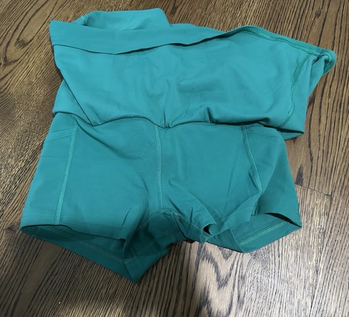 Lululemon Align High-Rise Skirt Size 4 Green Lined LW8ALQS - Picture 5 of 9