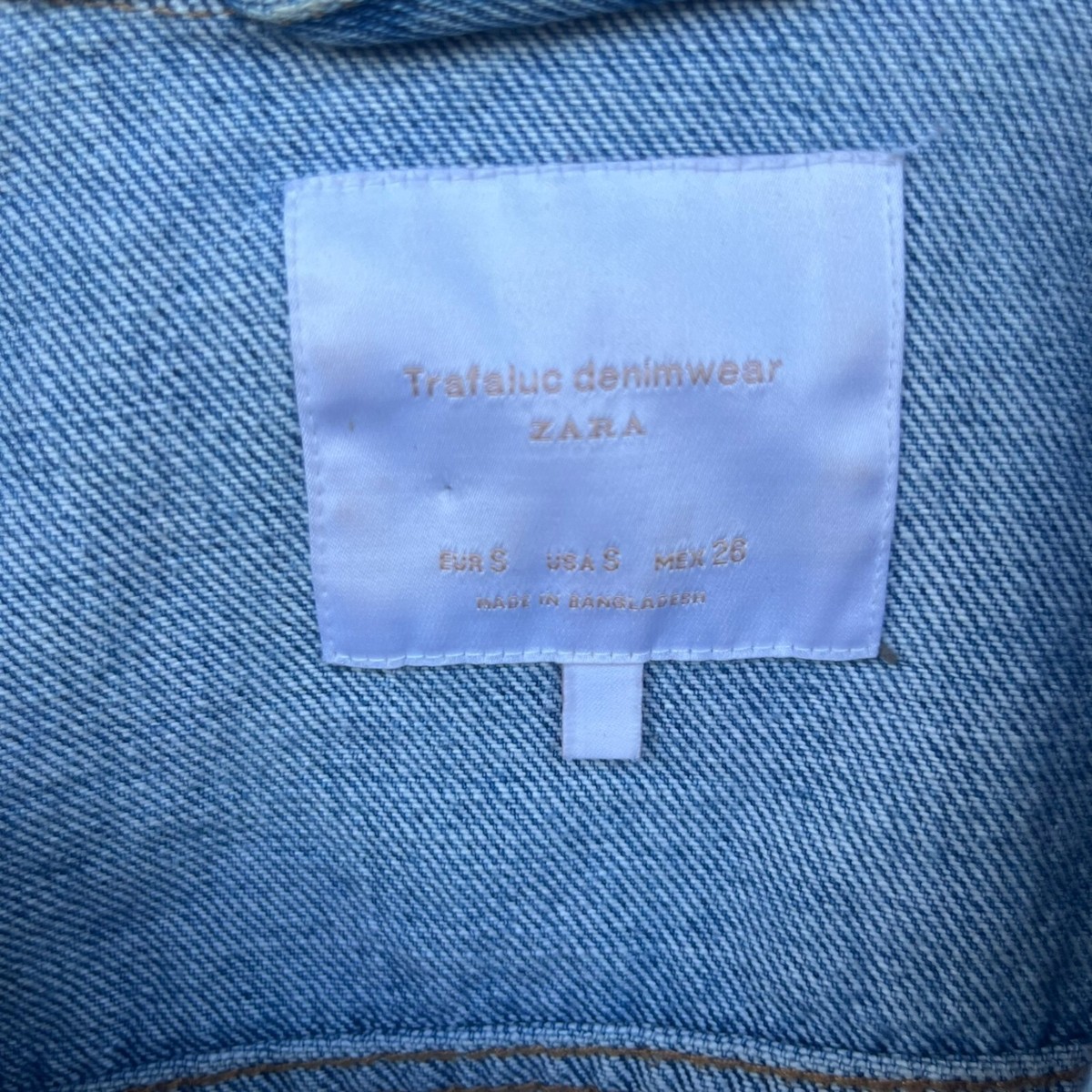Zara Women's Trafaluc Denim Wear Distressed Ripped Jean