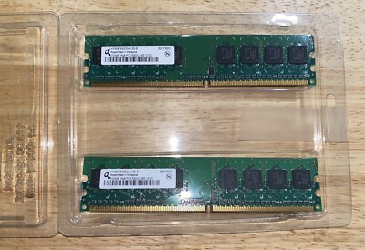 Qimonda HYS64T64000HU-3S-B PC2-5300U-555-12- D0 (2x 512 MB-1Rx8)
