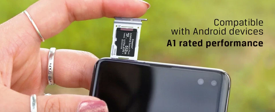  Scheda Memoria 16 32 64 128 GB KINGSTON Micro sd HC Classe 10 Adattatore card - Immagine 4 di 4