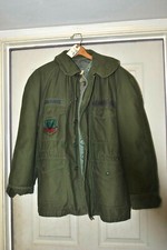 ORIGINAL USAF US AIR FORCE JACKET OG107 SATEEN WITH LINER 1962 7T