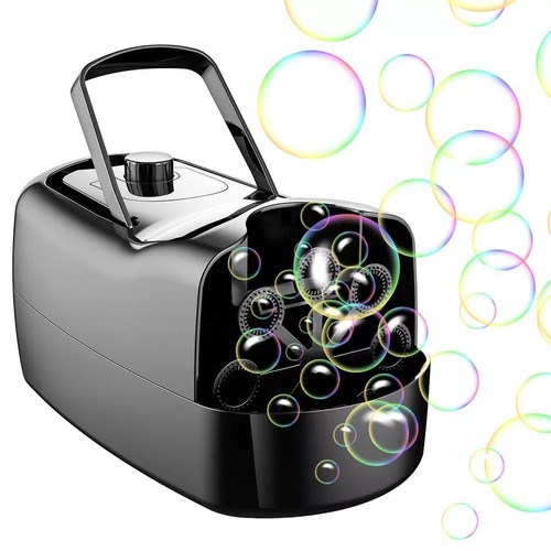 Automatic Bubble Maker Bubble Blower Bubble Blowing Machine Wedding Party Decor - Picture 10 of 10