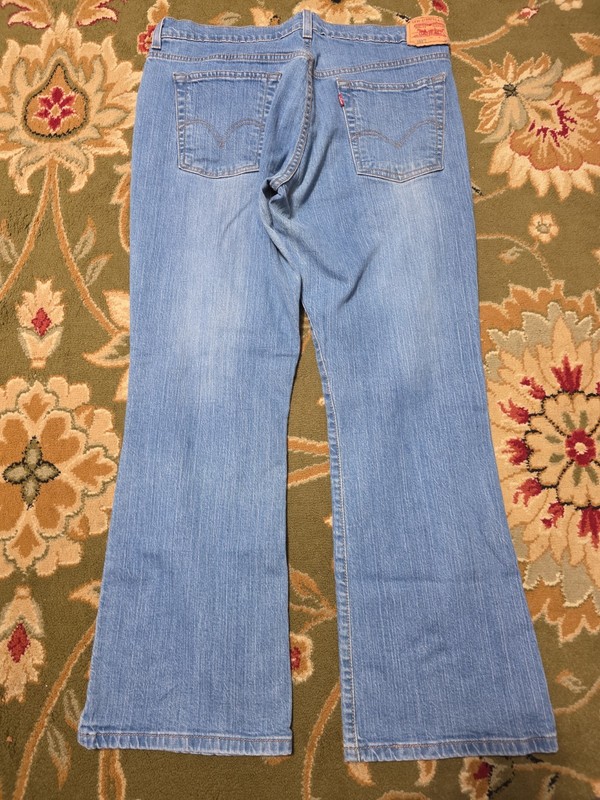 Ladies Sz 14 Levi Nouveau Stretch Boot Cut Style 515