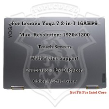 For Lenovo Yoga 7 2-in-1 16AHP9 83DM LCD Display Complete Touch Screen Assembly