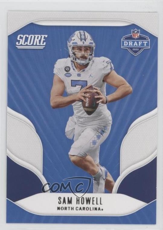 2022 Score NFL Draft Sam Howell #D4 Rookie RC