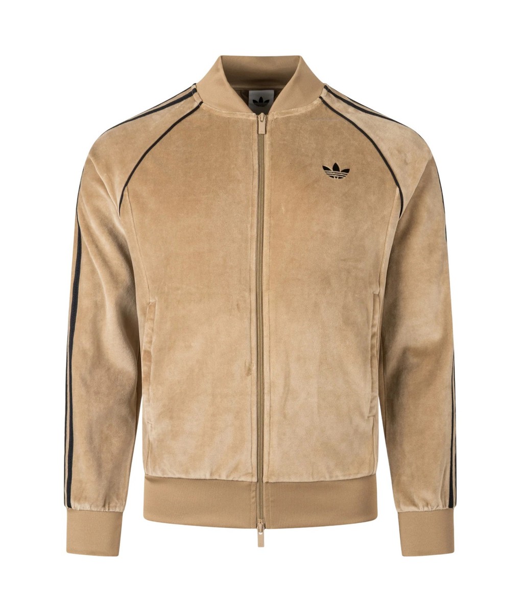 Men's Adidas Originals SST Superstar Adicolor Velour Track Jacket