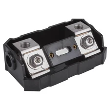 1/0 or 4 Gauge Pro Series in-line ANL Fuse Holder (SK-Fuse-BLK-PROANL)