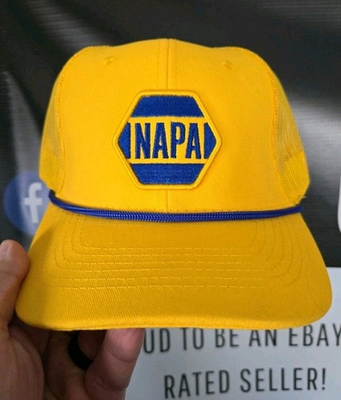 #ad #ad NEW NAPA 100 Years Anniversary Rope Mesh Back Adjustable Hat $19.99