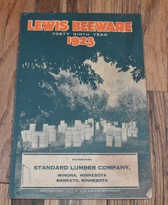 Vintage 1923 49th Annual Lewis Beeware Bee Keeping Equipment Supplies Catalog