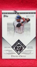 2007 Topps Moments & Milestones David Ortiz 27th Homerun #7/150 #104
