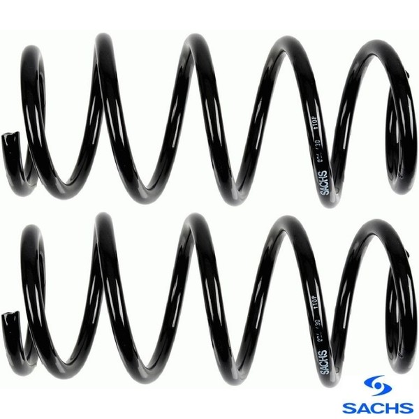 2X Fahrwerksfeder Sachs 994430 2 Federn Satz Federnsatz FüR Mazda-image