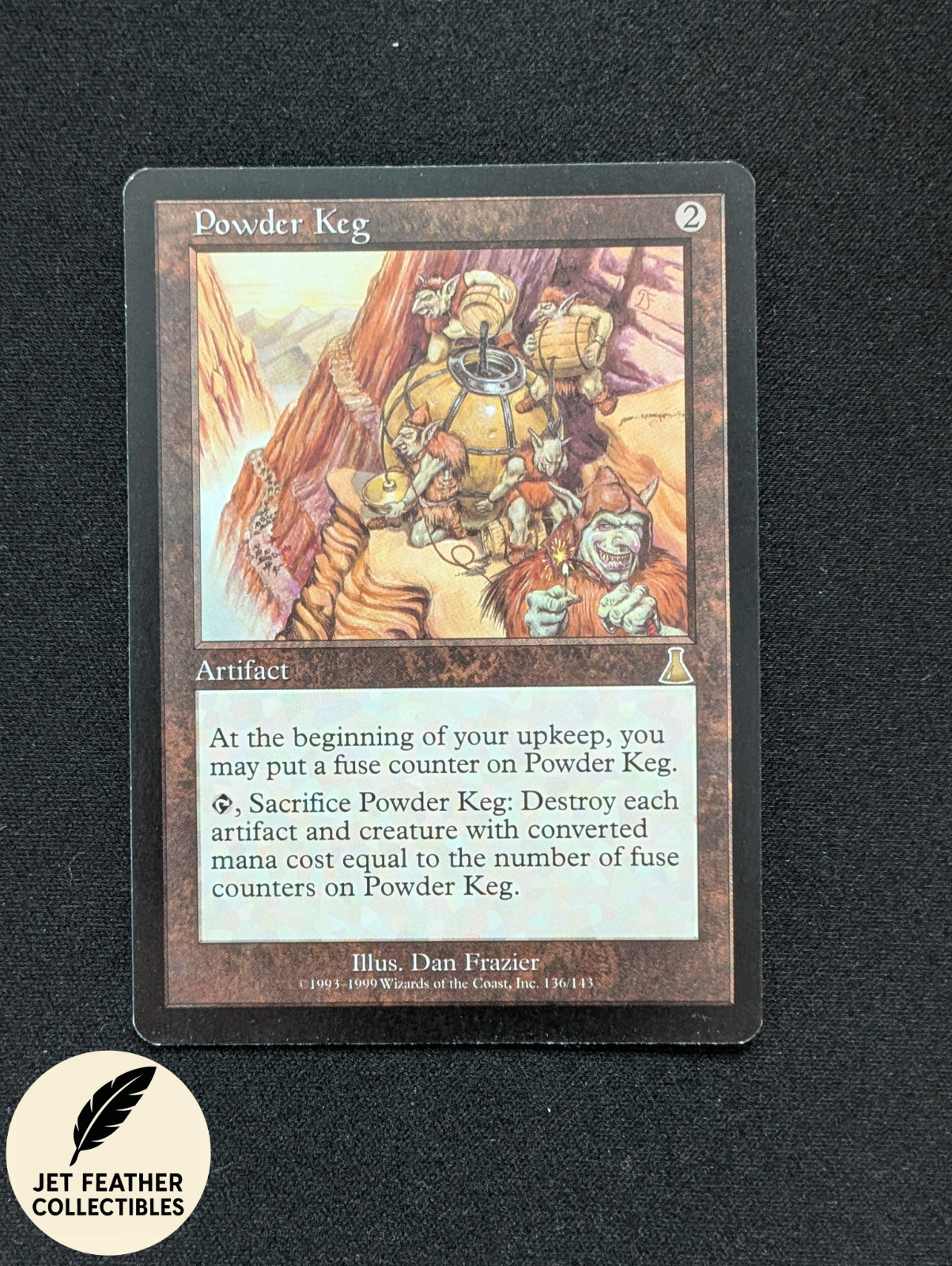 Powder Keg - Urza's Destiny Rare - Magic the Gathering MTG LP