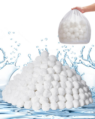 VEVOR Pool Filter Balls for Sand Filter Pump 4.6 lbs Reusable for Swimming Pool