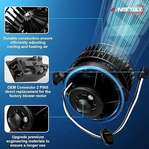 Blower Motor for 2001-2007 Dodge Caravan, Chrysler Town & Country, Pacifica Foto 4 de 4