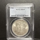 1900 Morgan Dollar PCGS Certified MS64