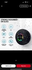 Portable Waterproof Bluetooth Shower Speaker with Suction Cup and LED Lights