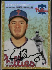 2023 Topps Chrome Platinum Rookie Gold Toile Refractor /50 Esteban Quiroz #176