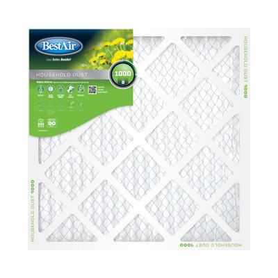 BestAir B1-1830-8-12 18x30 x 1 In. Standard Pleated Air Filter, MERV 8, 90 Days
