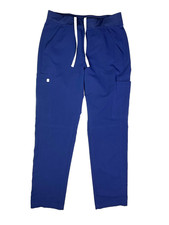 FIGS Men's Size M Navy Blue Axim Cargo Scrub Pants Pull-On