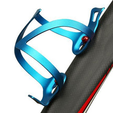 Portabotellas de agua de aleación de aluminio para bicicleta con base de montaje ajustable