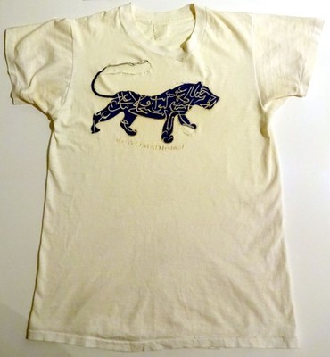 Seltenes Original Vintage T-Shirt Peter Gabriel's 1st WOMAD Festival 1982