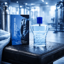 Star Warrior Cool Pour Homme Rich Deep Luxury Twin Pack Mens Perfume Bundle