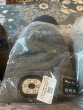 Wireless Bluetooth Beanie Hat Warm Smart Music Cap Handsfree Headphones With Mic