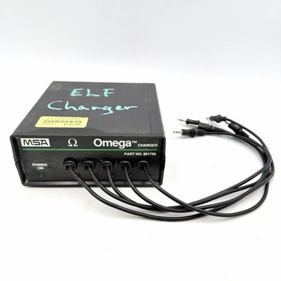 MSA Omega 120v/240v Five-Unit Supply Part Number 801759 Battery Charger