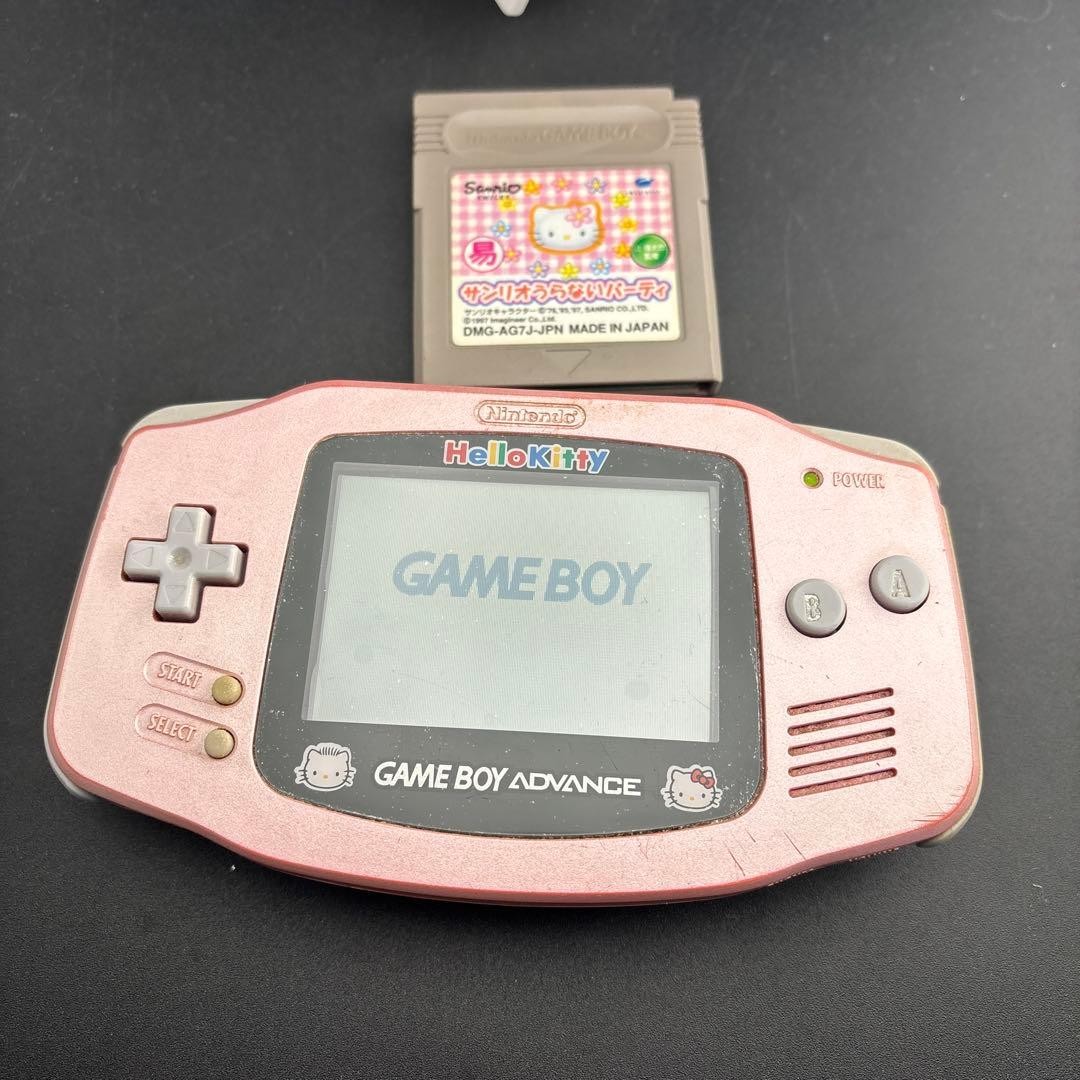 ゲームボーイアドバンス 本体サンリオ Nintendo Game Boy Advance Hello Kitty Special Edition Pink