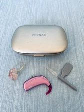 Phonak SKY B50 -UP Pink color 1 Side only W/ Case